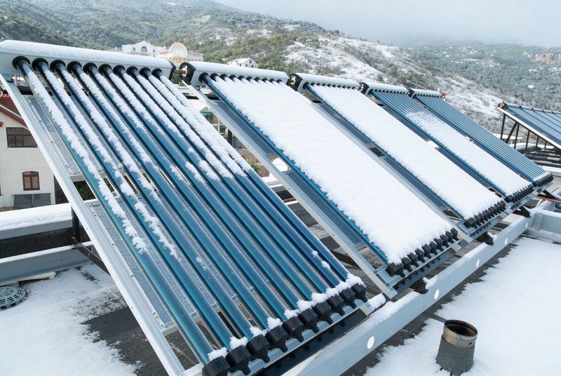 Solar térmica en invierno